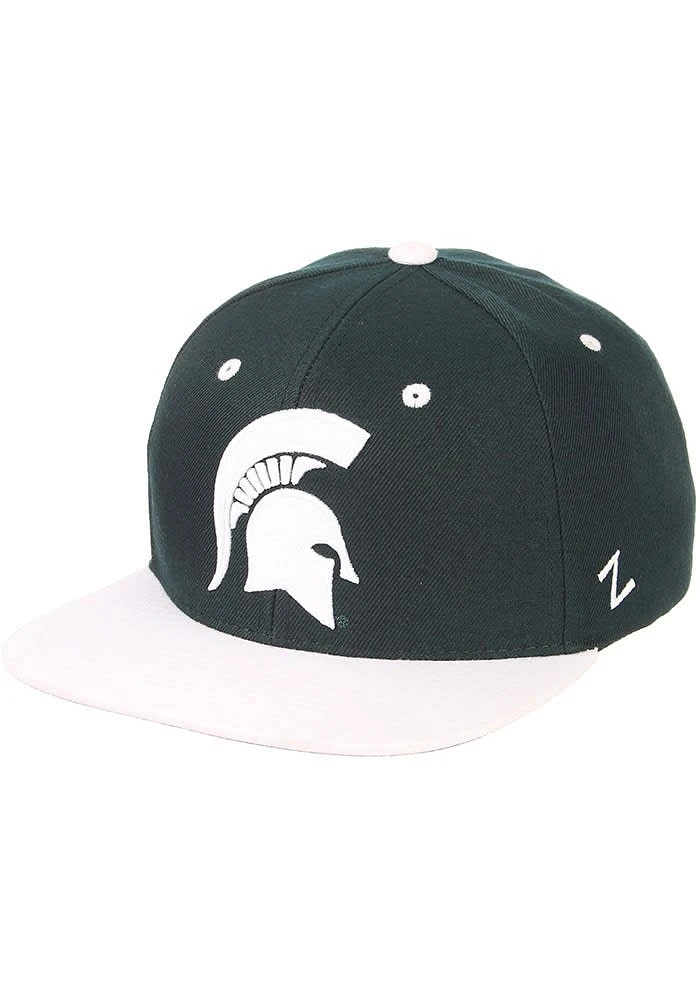 Michigan State Spartans Green Z11 Classic Mens Snapback Hat