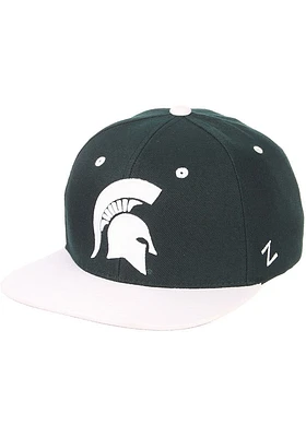Michigan State Spartans Green Z11 Classic Mens Snapback Hat