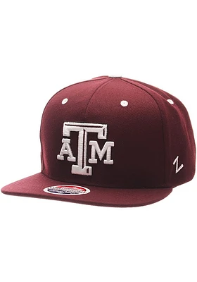 Texas A&M Aggies Maroon Z11 Mens Snapback Hat