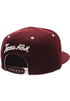Texas A&M Aggies Maroon Z11 Mens Snapback Hat