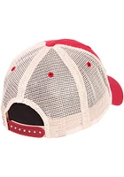 Indiana Hoosiers University Meshback Adjustable Hat - Red