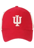 Indiana Hoosiers University Meshback Adjustable Hat - Red