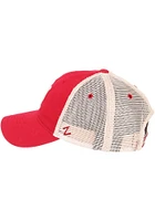Indiana Hoosiers University Meshback Adjustable Hat - Red