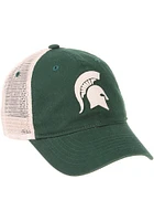 Michigan State Spartans University Meshback Adjustable Hat - Green