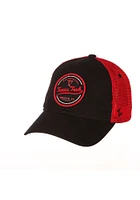 Texas Tech Red Raiders Lager Meshback Adjustable Hat - Black