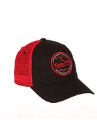 Texas Tech Red Raiders Lager Meshback Adjustable Hat - Black