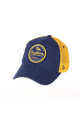 Pitt Panthers Lager Meshback Adjustable Hat - Blue