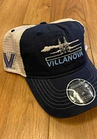 Villanova Wildcats Lager Meshback Adjustable Hat - Navy Blue