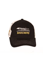 Wichita State Shockers Destination Meshback Adjustable Hat - Black
