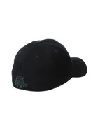 Ohio Bobcats Mens Black Element Flex Hat