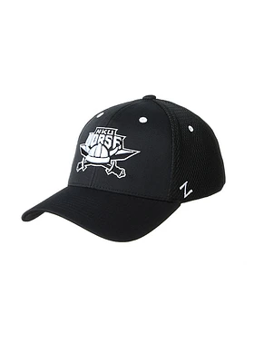 Northern Kentucky Norse Mens Black Pregame Flex Hat