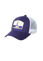 LSU Tigers Tempe TC Meshback Adjustable Hat - Purple