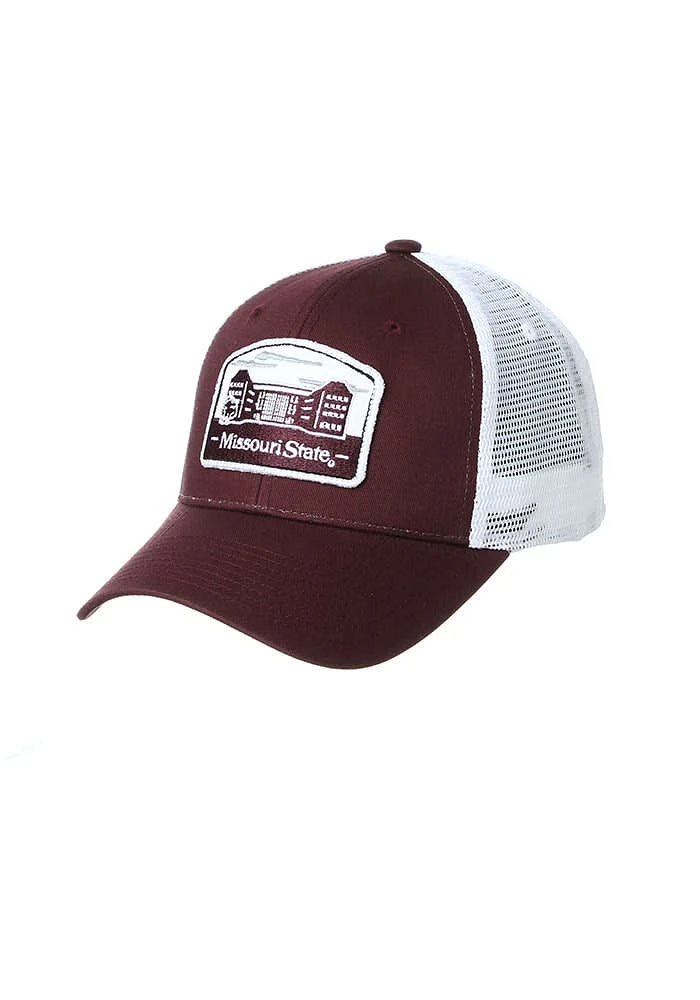 Missouri State Bears Tempe TC Meshback Adjustable Hat - Maroon