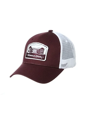 Missouri State Bears Tempe TC Meshback Adjustable Hat - Maroon