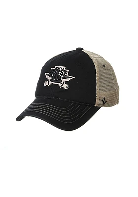 Northern Kentucky Norse Columbus Meshback Adjustable Hat - Black