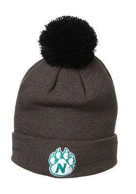 Northwest Missouri State Bearcats Grey Pom Cuff Mens Knit Hat