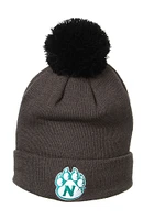 Northwest Missouri State Bearcats Grey Pom Cuff Mens Knit Hat