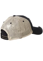 Oakland University Golden Grizzlies Hawthorn Meshback Adjustable Hat - Black