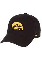 Iowa Hawkeyes Scholarship Adjustable Hat - Black