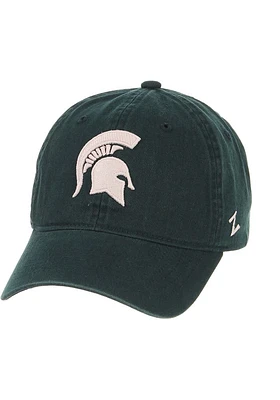 Michigan State Spartans Scholarship Iconic Adjustable Hat - Green