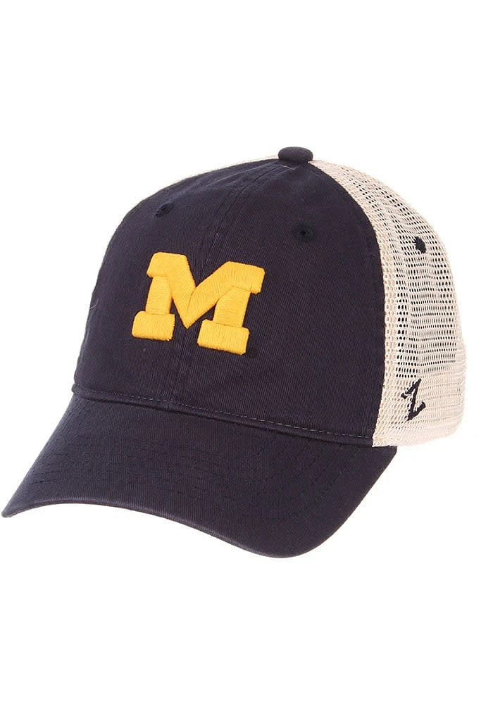 Michigan Wolverines University Adjustable Hat - Blue