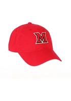 Miami RedHawks Scholarship Adjustable Hat - Red