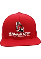 Ball State Cardinals Red Z11 Mens Snapback Hat