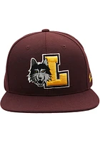 Loyola Ramblers Maroon Z11 Mens Snapback Hat