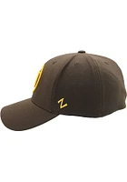 Western Michigan Broncos Mens Brown ZH Flex Hat