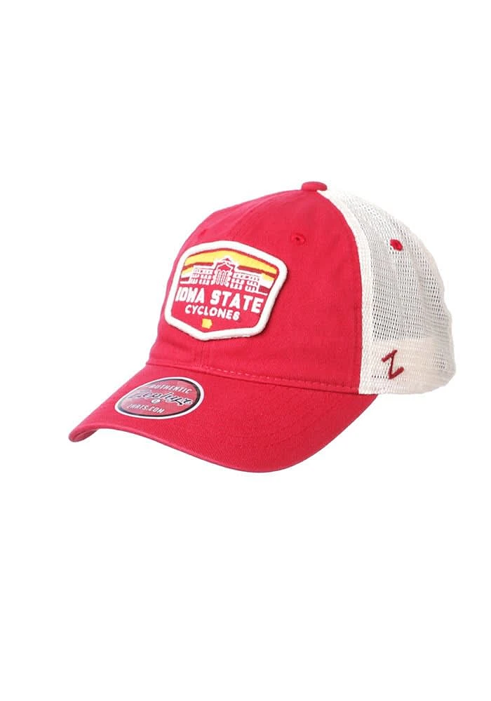 Iowa State Cyclones Outlook Meshback Adjustable Hat - Red