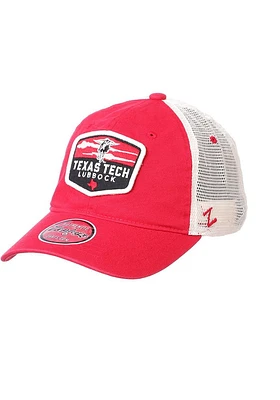 Texas Tech Red Raiders Outlook Meshback Adjustable Hat - Black