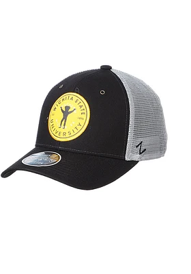 Wichita State Shockers Trailhead Meshback Adjustable Hat - Black