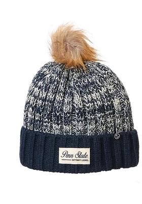 Penn State Nittany Lions Navy Blue Freya Womens Knit Hat