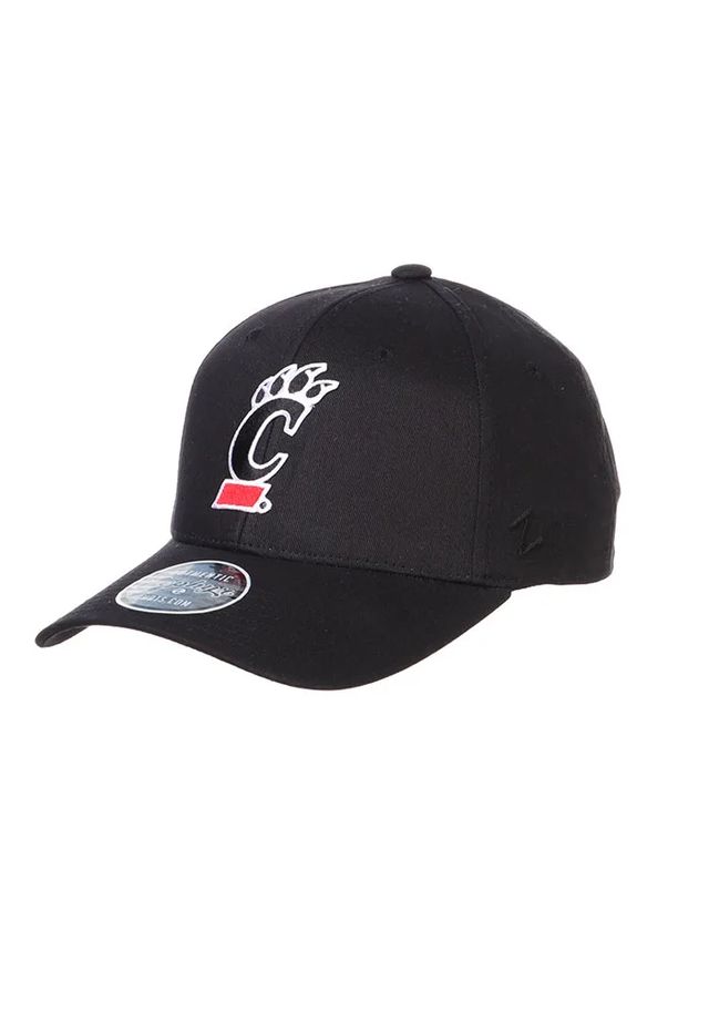 Cincinnati Bearcats Staple Logo Adjustable Hat - Black