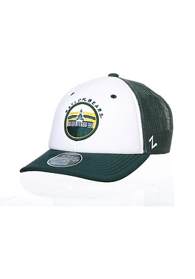 Baylor Bears Fan Focus Dakota Adjustable Hat - White