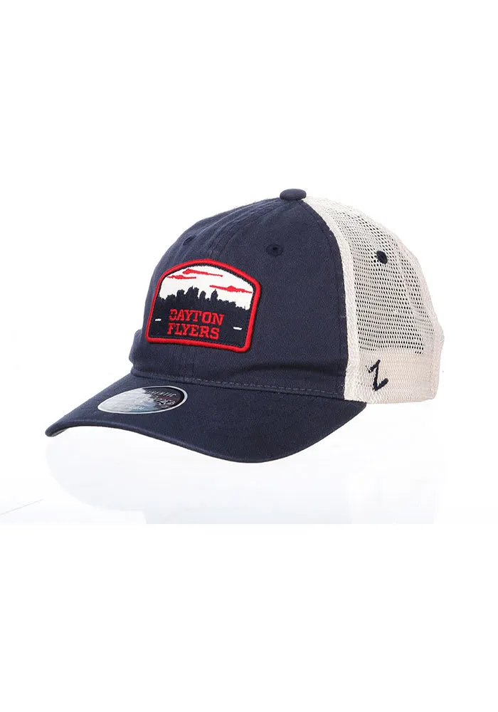 Dayton Flyers Prom Meshback Adjustable Hat - Navy Blue