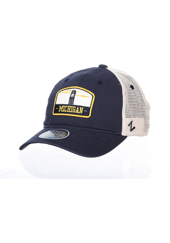 Michigan Wolverines Prom Meshback Adjustable Hat - Blue