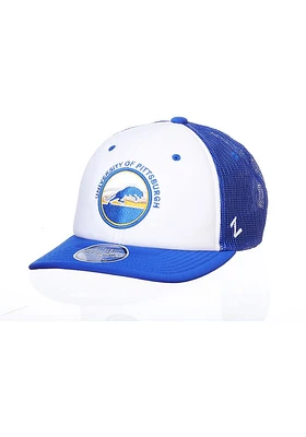 Pitt Panthers Fan Focus Dakota Adjustable Hat - White