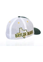 Baylor Bears Mens Green Fanstand Meshback Flex Hat