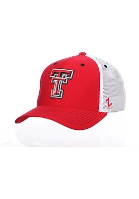 Texas Tech Red Raiders Mens Black Fanstand Meshback Flex Hat