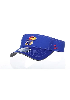 Kansas Jayhawks Mens Blue Moonbeam Adjustable Visor