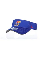 Kansas Jayhawks Mens Blue Moonbeam Adjustable Visor