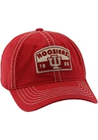 Indiana Hoosiers Headrest Adjustable Hat - Crimson