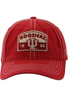 Indiana Hoosiers Headrest Adjustable Hat - Crimson