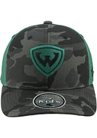 Wayne State Warriors Black Lil Smokey Youth Adjustable Hat