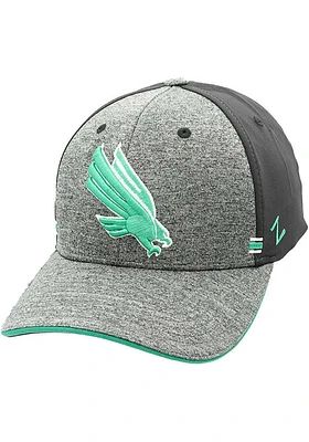 North Texas Mean Green Mens Black 1st and Goal Flex Hat