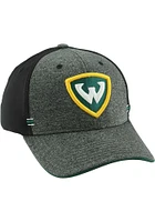 Wayne State Warriors Mens Black 1st and Goal Flex Hat