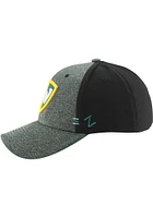Wayne State Warriors Mens Black 1st and Goal Flex Hat