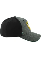 Wayne State Warriors Mens Black 1st and Goal Flex Hat