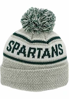 Michigan State Spartans Grey Bode Mens Knit Hat